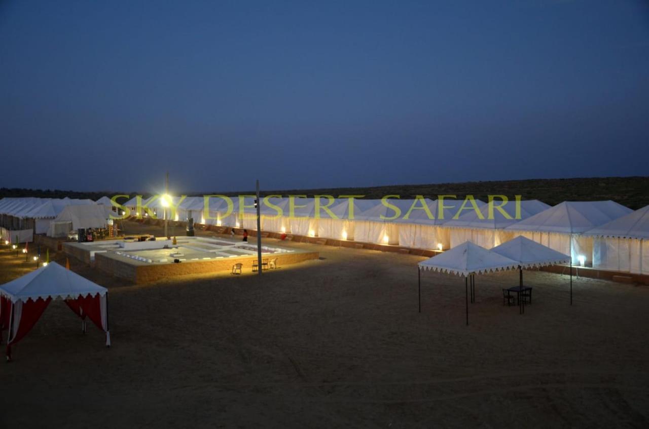 Sky Desert Safari Camp Jaisalmer Bagian luar foto