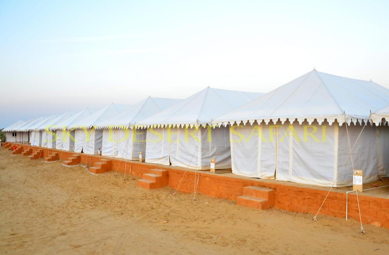 Sky Desert Safari Camp Jaisalmer Bagian luar foto