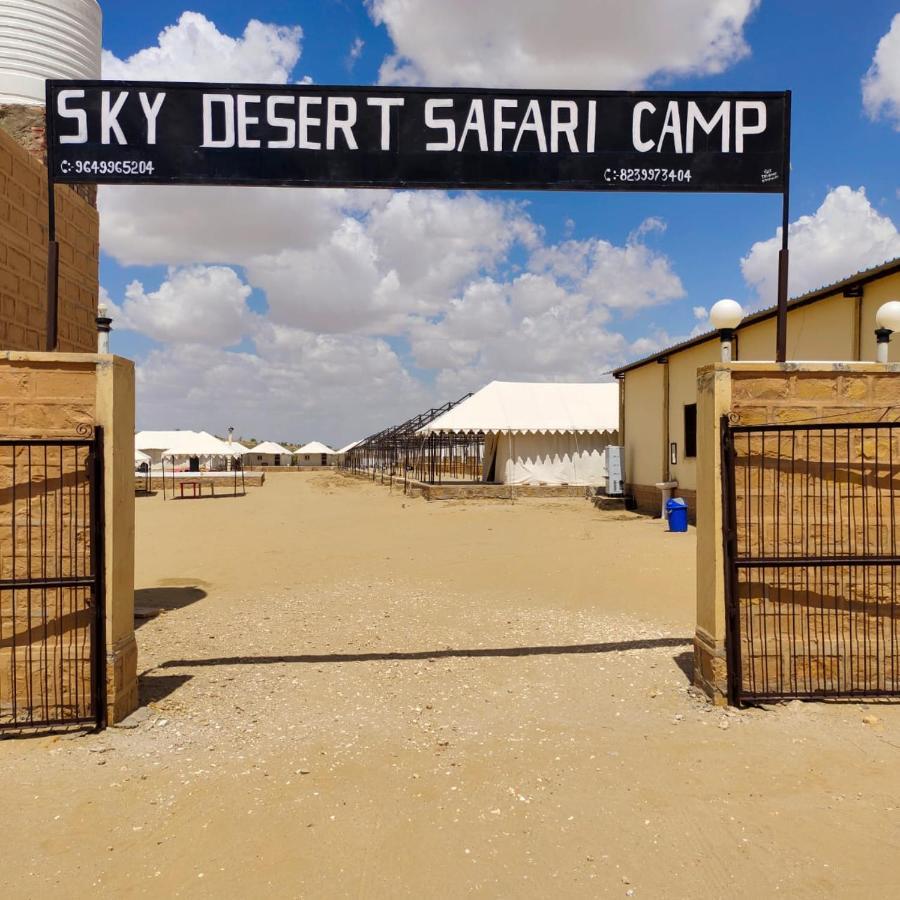 Sky Desert Safari Camp Jaisalmer Bagian luar foto