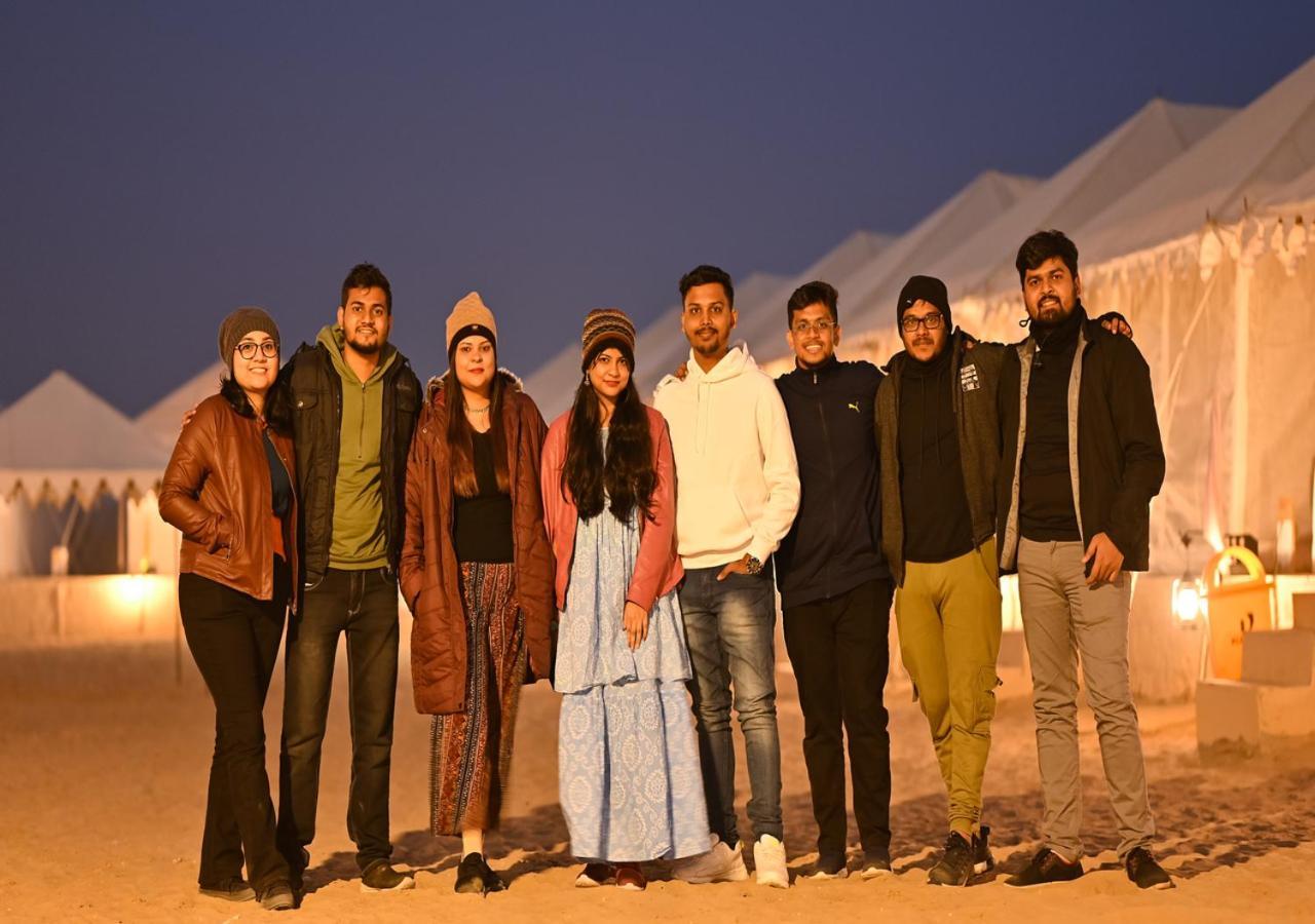 Sky Desert Safari Camp Jaisalmer Bagian luar foto