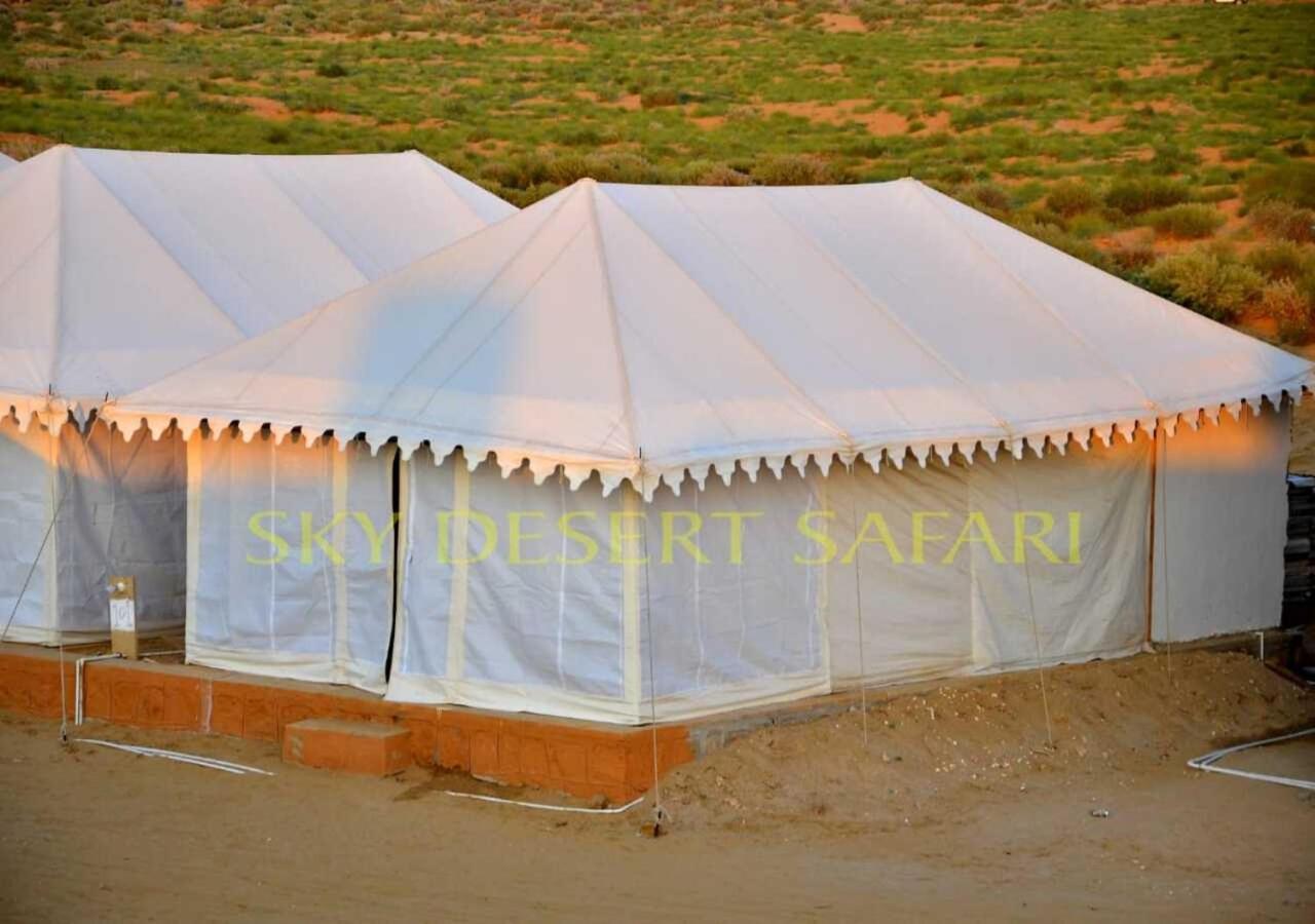 Sky Desert Safari Camp Jaisalmer Bagian luar foto