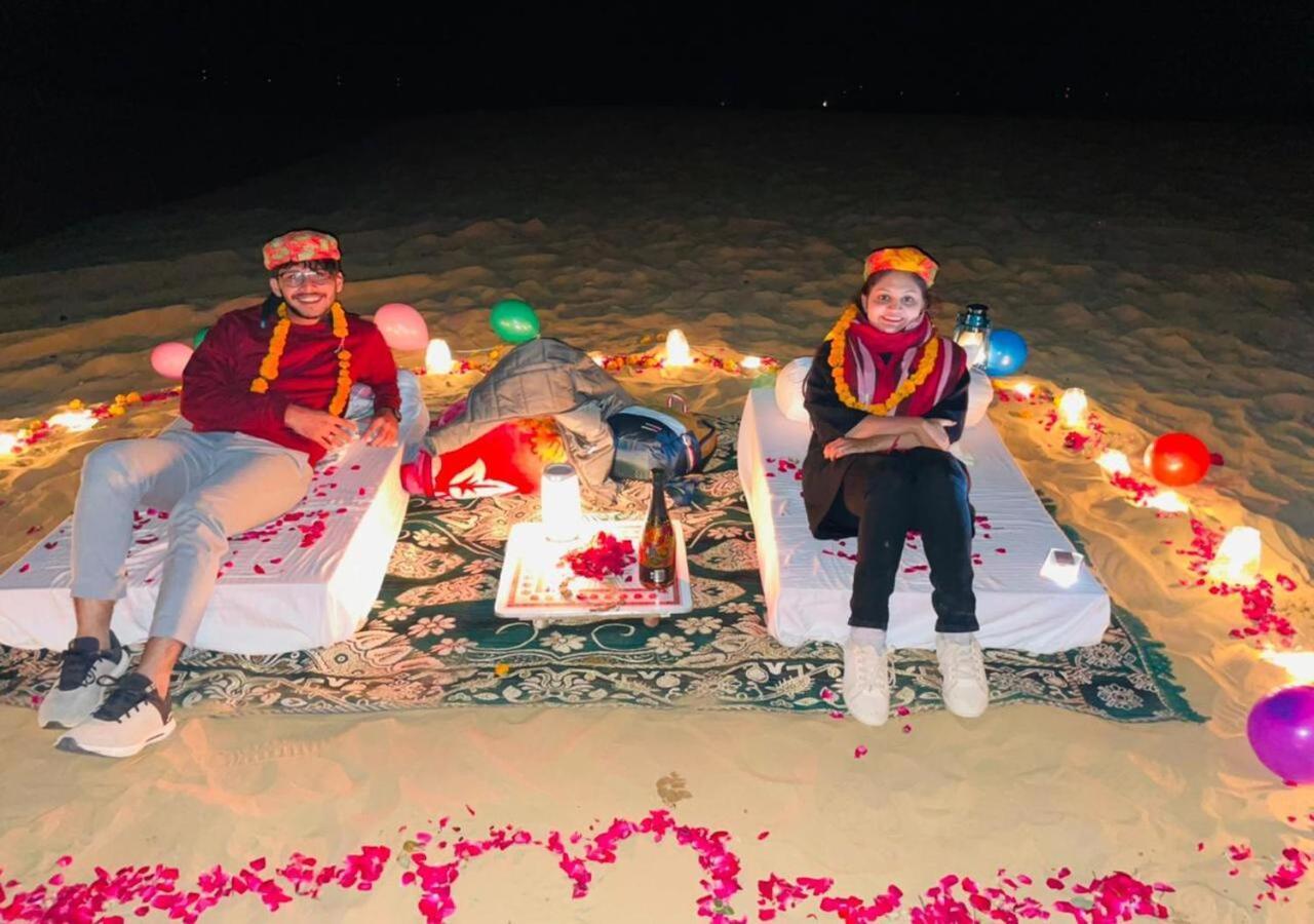 Sky Desert Safari Camp Jaisalmer Bagian luar foto