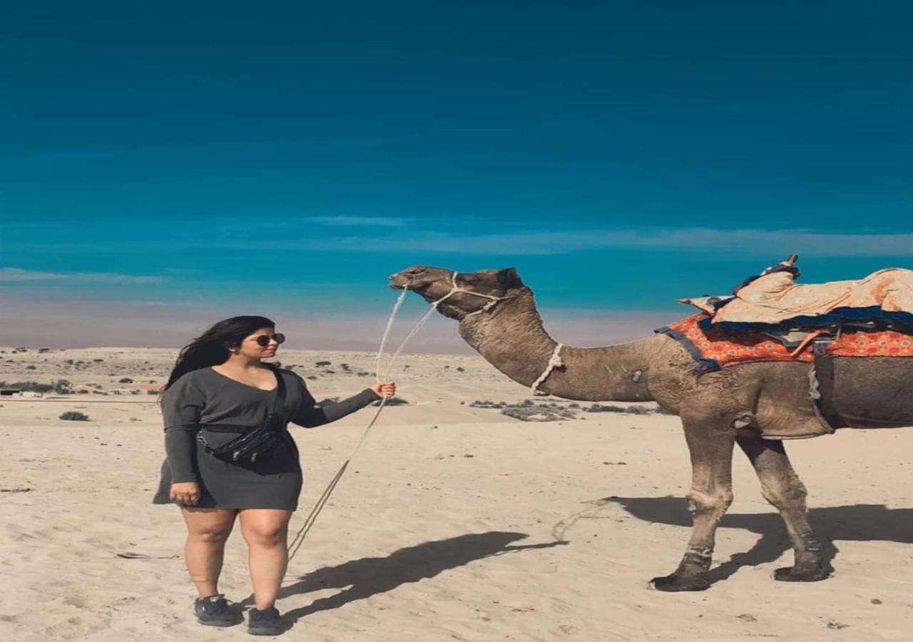 Sky Desert Safari Camp Jaisalmer Bagian luar foto