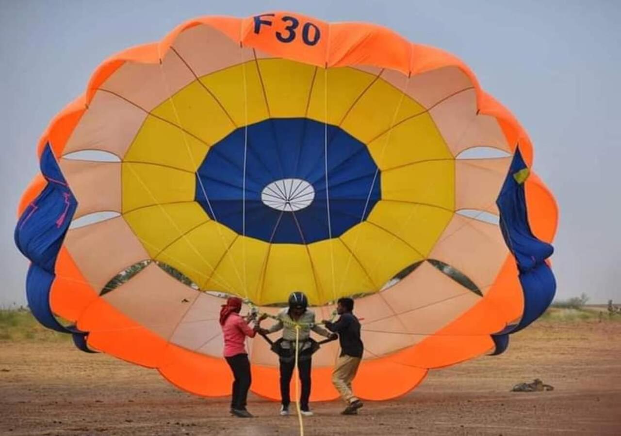Sky Desert Safari Camp Jaisalmer Bagian luar foto