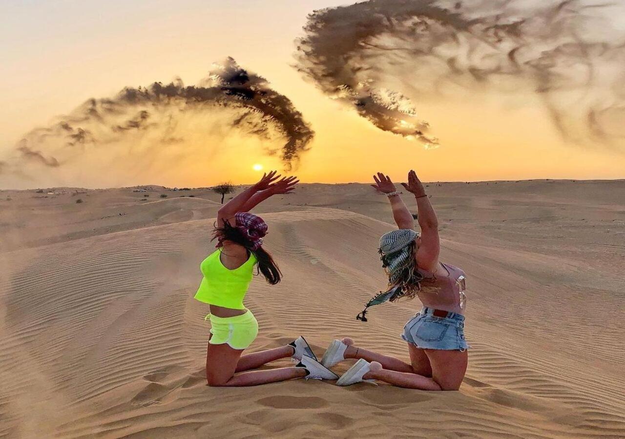 Sky Desert Safari Camp Jaisalmer Bagian luar foto