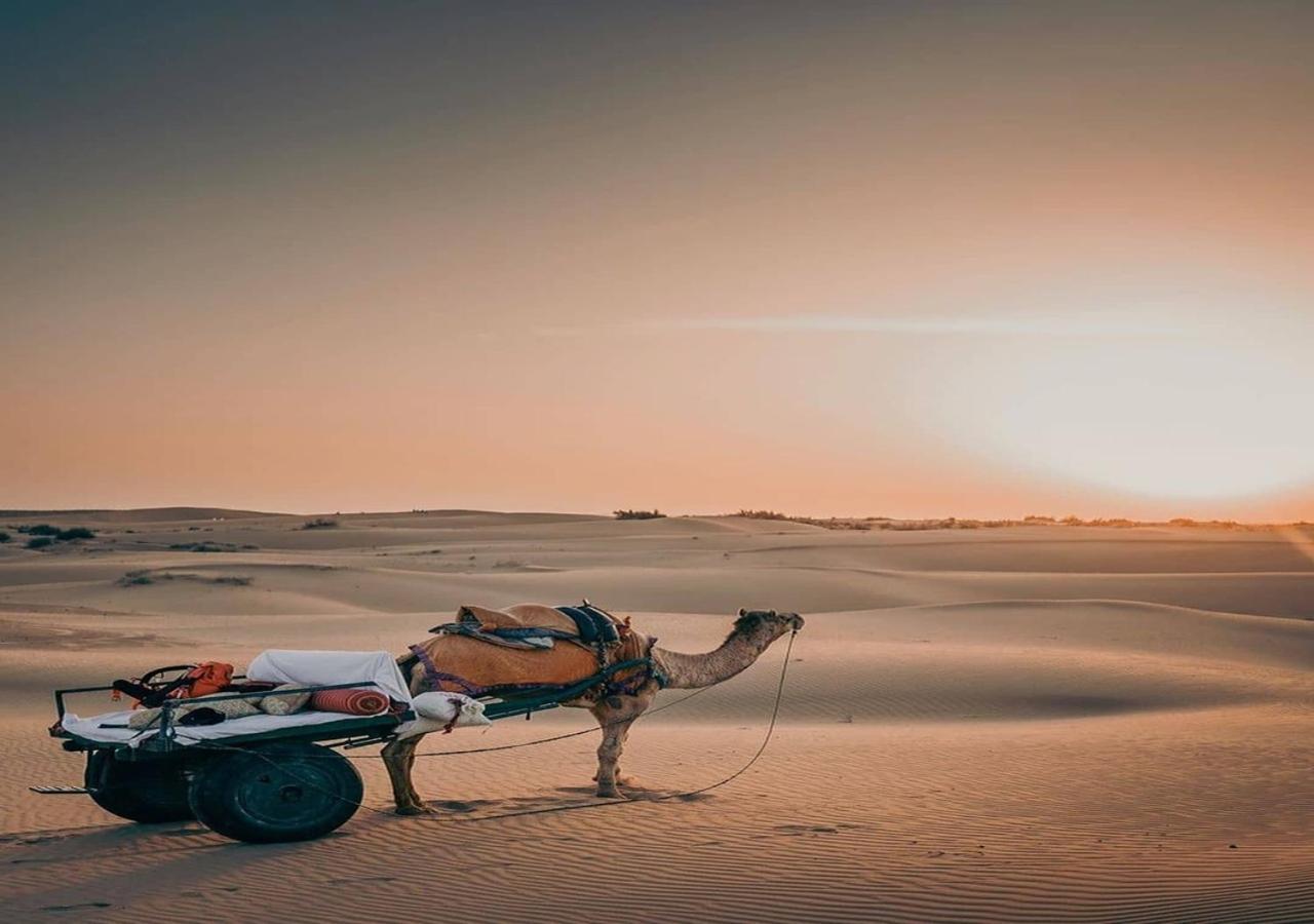 Sky Desert Safari Camp Jaisalmer Bagian luar foto