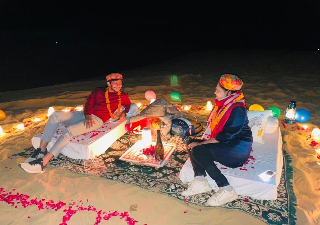 Sky Desert Safari Camp Jaisalmer Bagian luar foto
