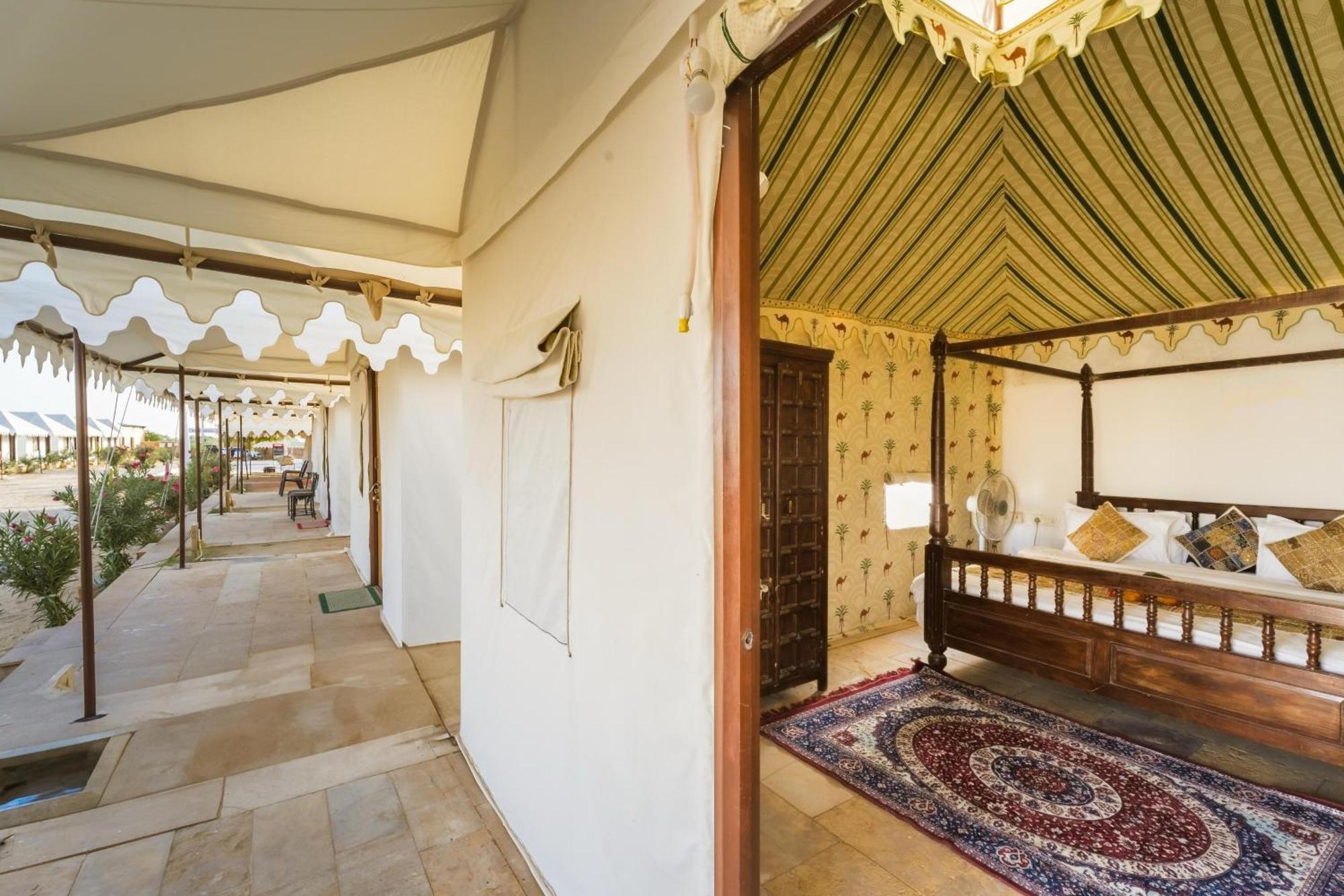 Sky Desert Safari Camp Jaisalmer Bagian luar foto